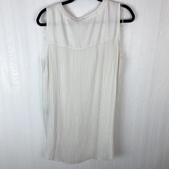 Zac & Rachel White sleeveless top size Large - Picture 2 of 4